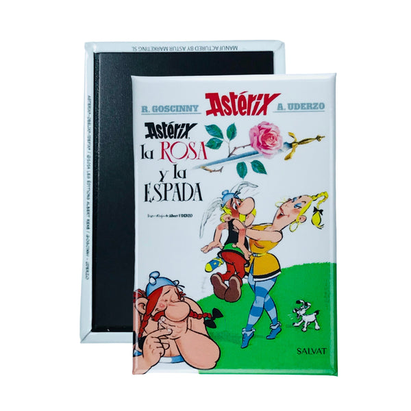 Magnet © 29 - Astérix - La Rose et l'Épée - Couverture de Bande Dessinée - Espagnol - A#69
