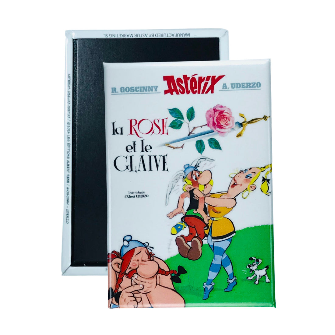 Iman © 29 - Astérix - A Rosa e a Espada - Capa de Banda Desenhada - Francês - A#29