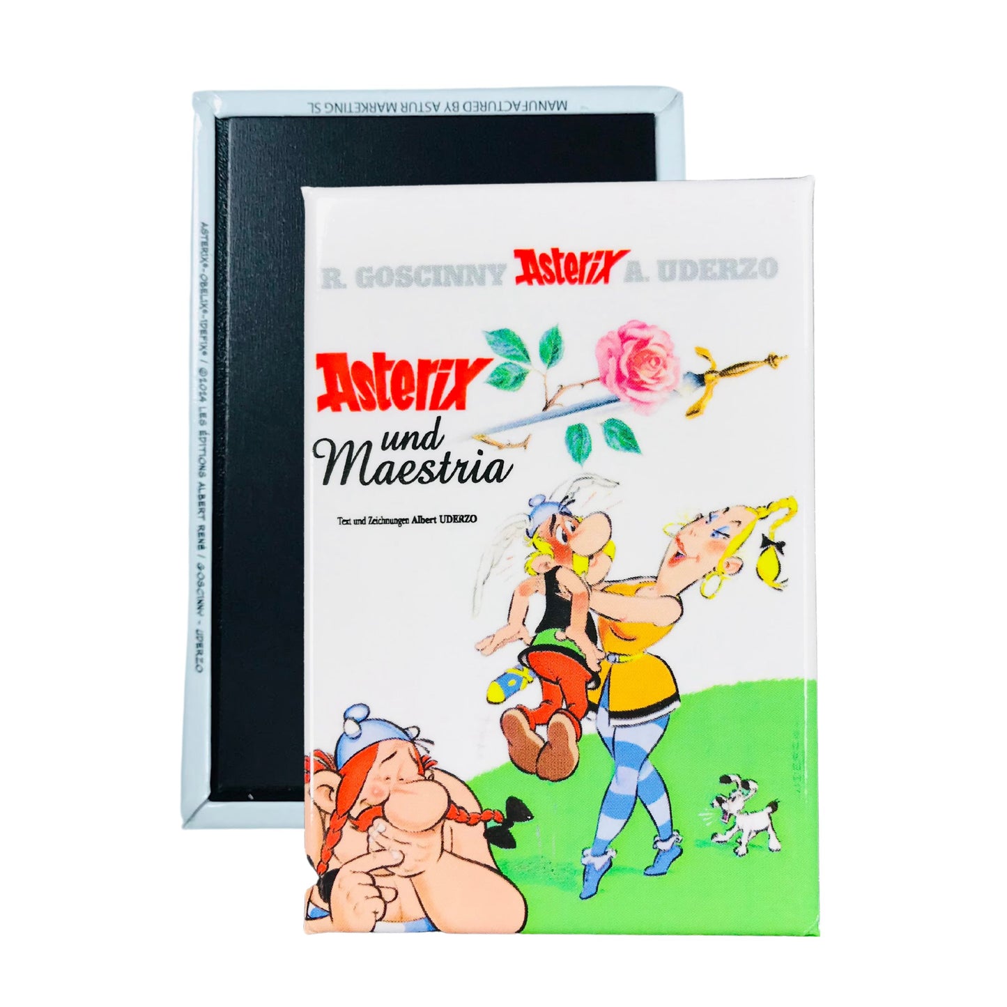 IMAN © 29 - Astérix et Maestria - Couverture de BD - Allemand - A#349