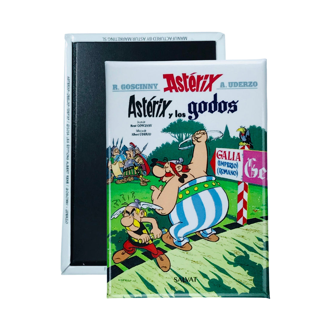 Magnet © 3 - Astérix Et Les Goths - Couverture Bande Dessinée - Espagnol - A#43