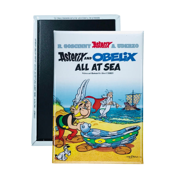 Iman © 30 - Asterix und Obelix auf hoher See - Comic-Cover - Englisch - A#110