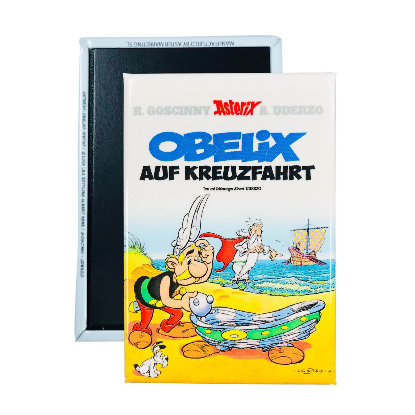 IMAN © 30 - Obelix auf Kreuzfahrt - Portada Comic - Alemán - A#350