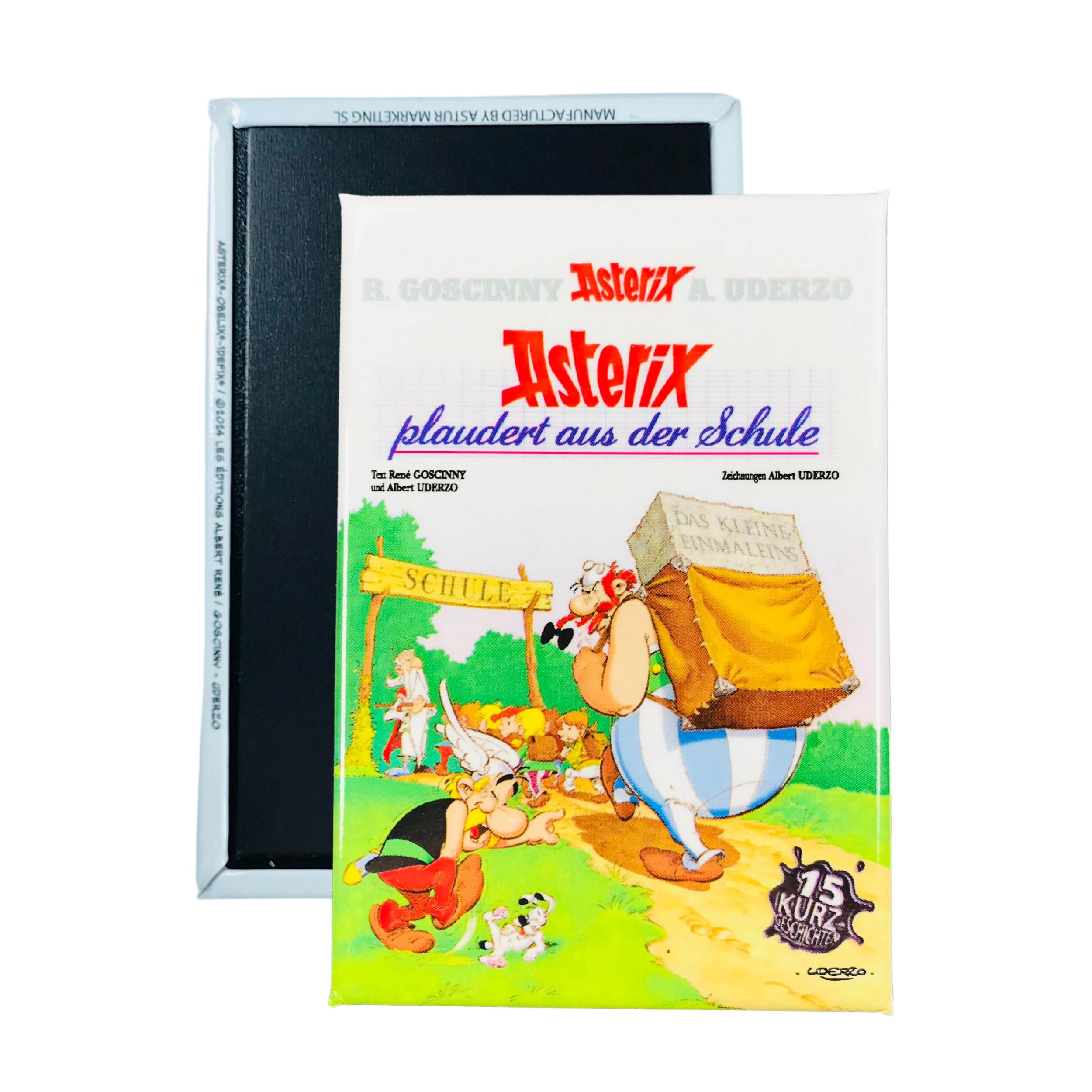 IMAN © 32 - Astérix tombe de l'école - Couverture BD - Allemand - A#352