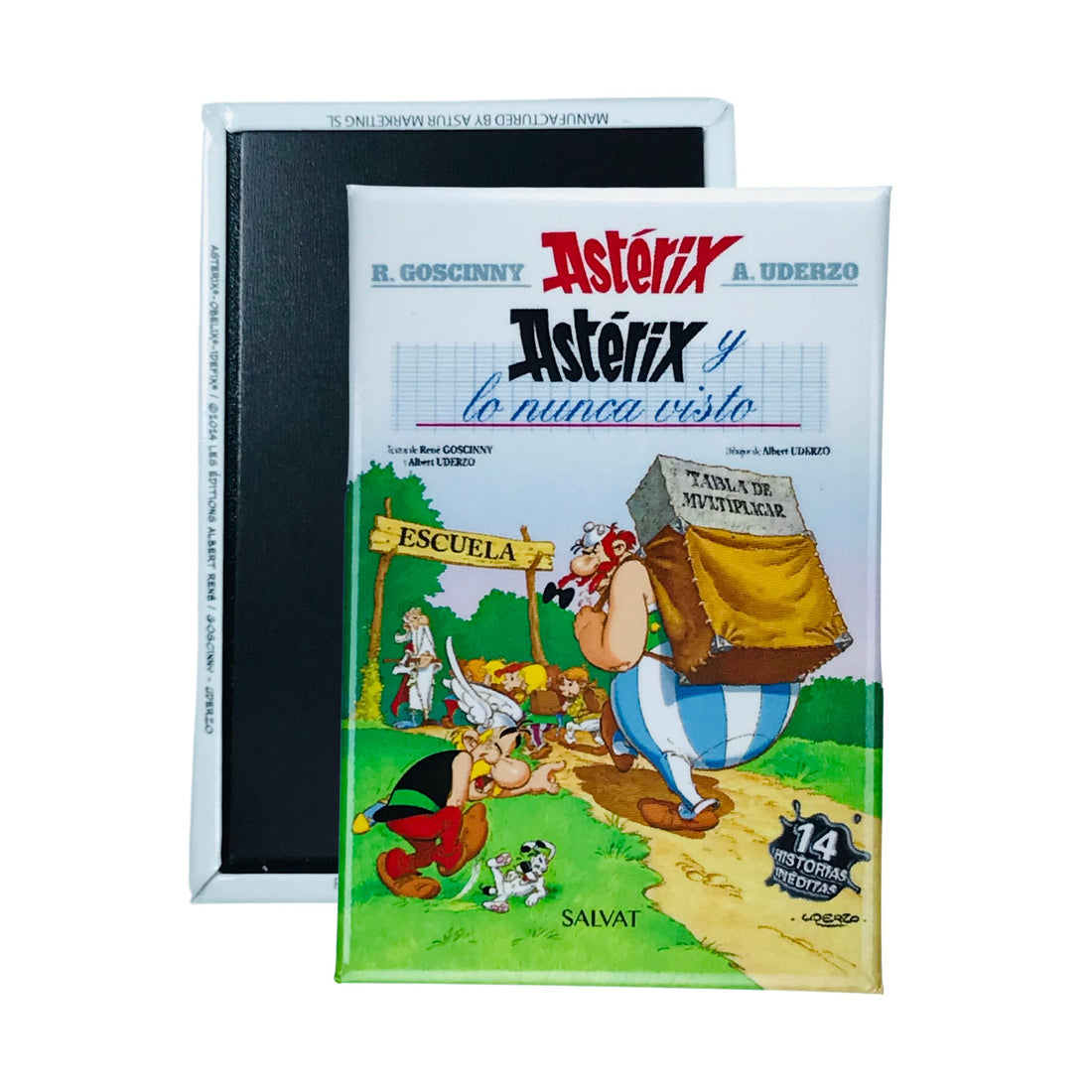 Magnet © 32 - Astérix et le Jamais Vu - Couverture de Bande Dessinée - Espagnol - A#72