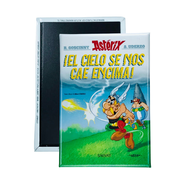 Magnet © 33 - Astérix - Le ciel nous tombe dessus ! - Couverture de bande dessinée - Espagnol - A#73