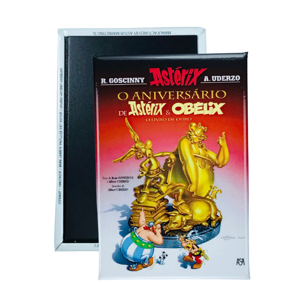 Iman © 34 - Der 50. Jahrestag von Asterix und Obelix - Comic-Cover - Portugiesisch - A#154