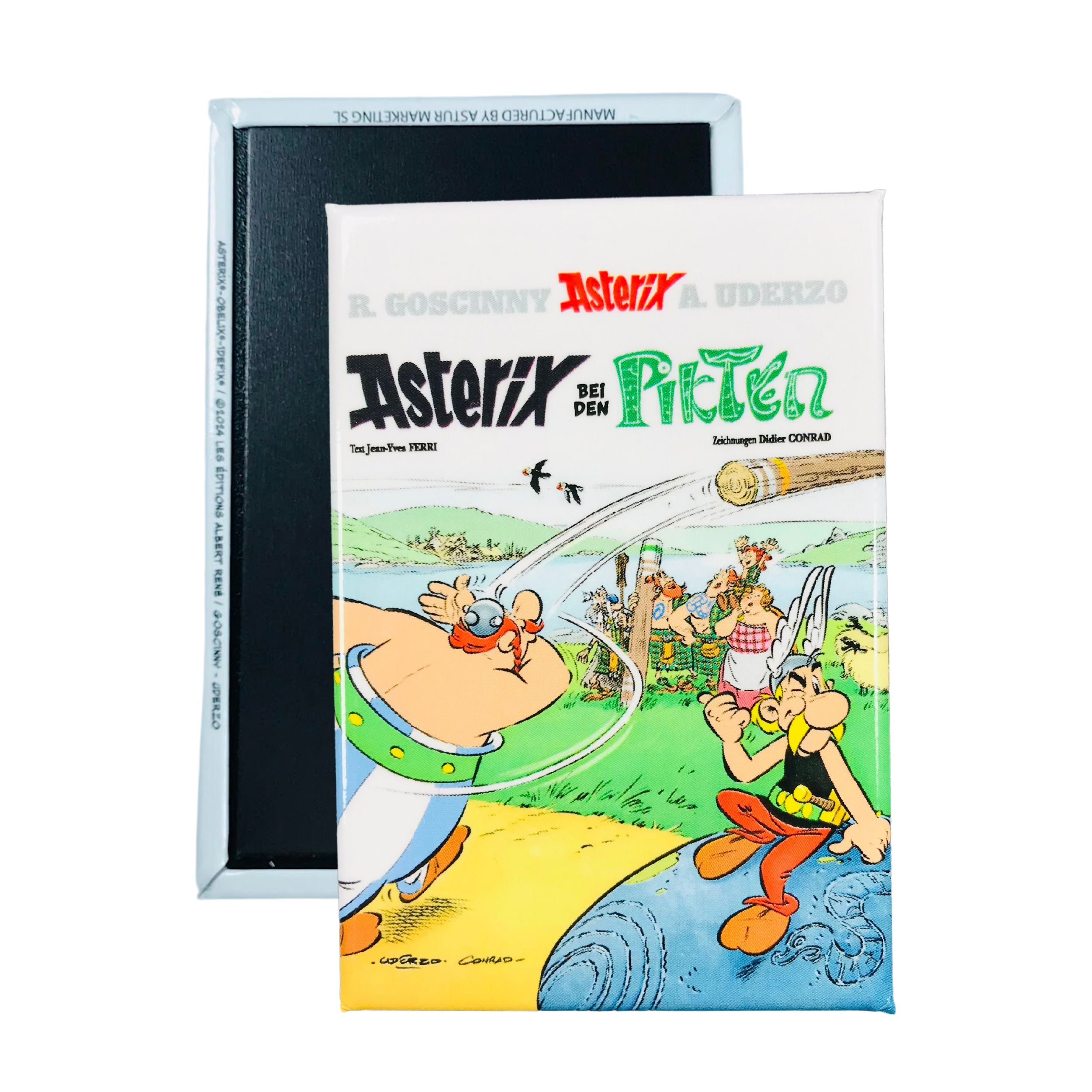 IMAN © 35 - Asterix at the Pikten - Comic Cover - German - A#355