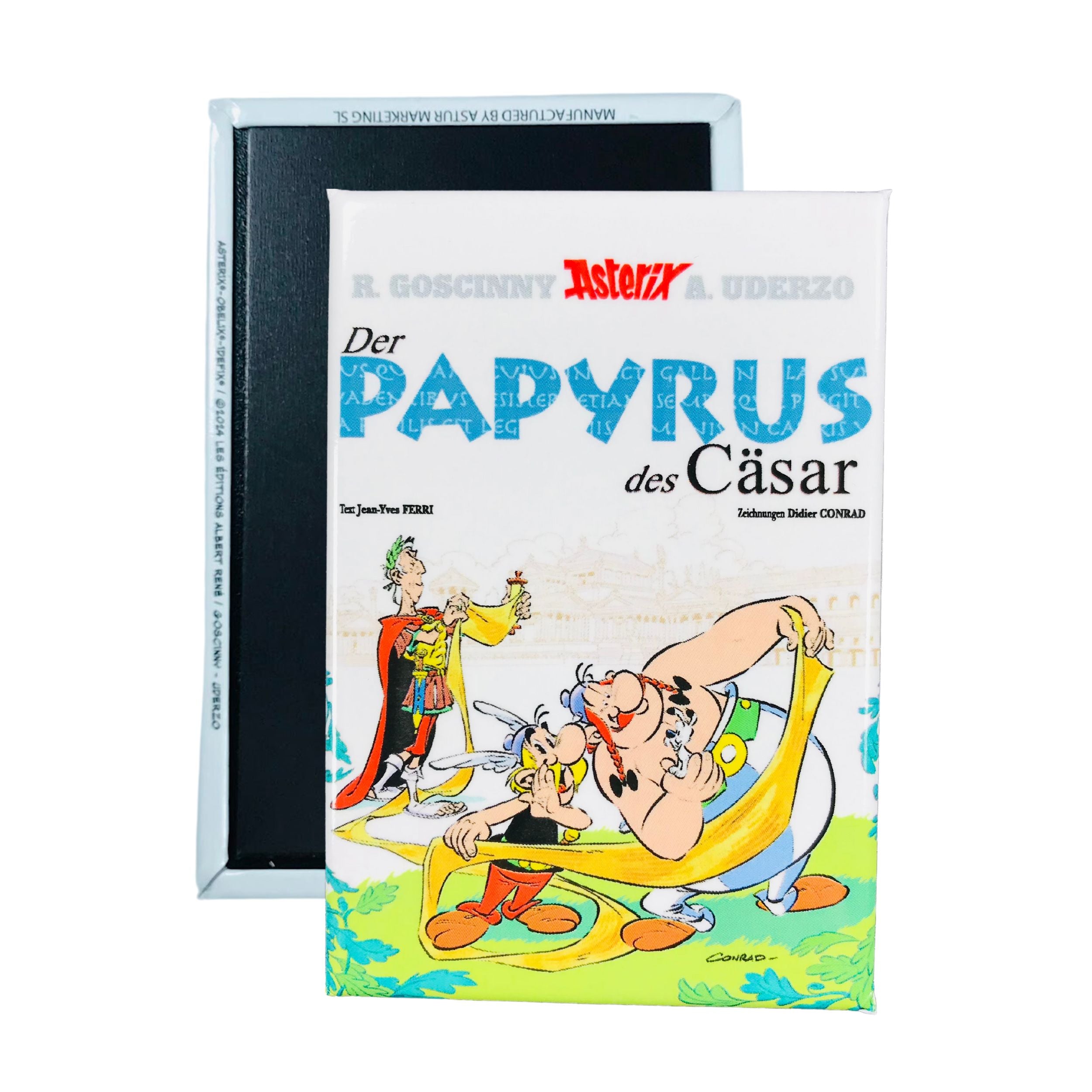 IMAN © 36 - Papyrus de César - Couverture de BD - Allemand - A#356