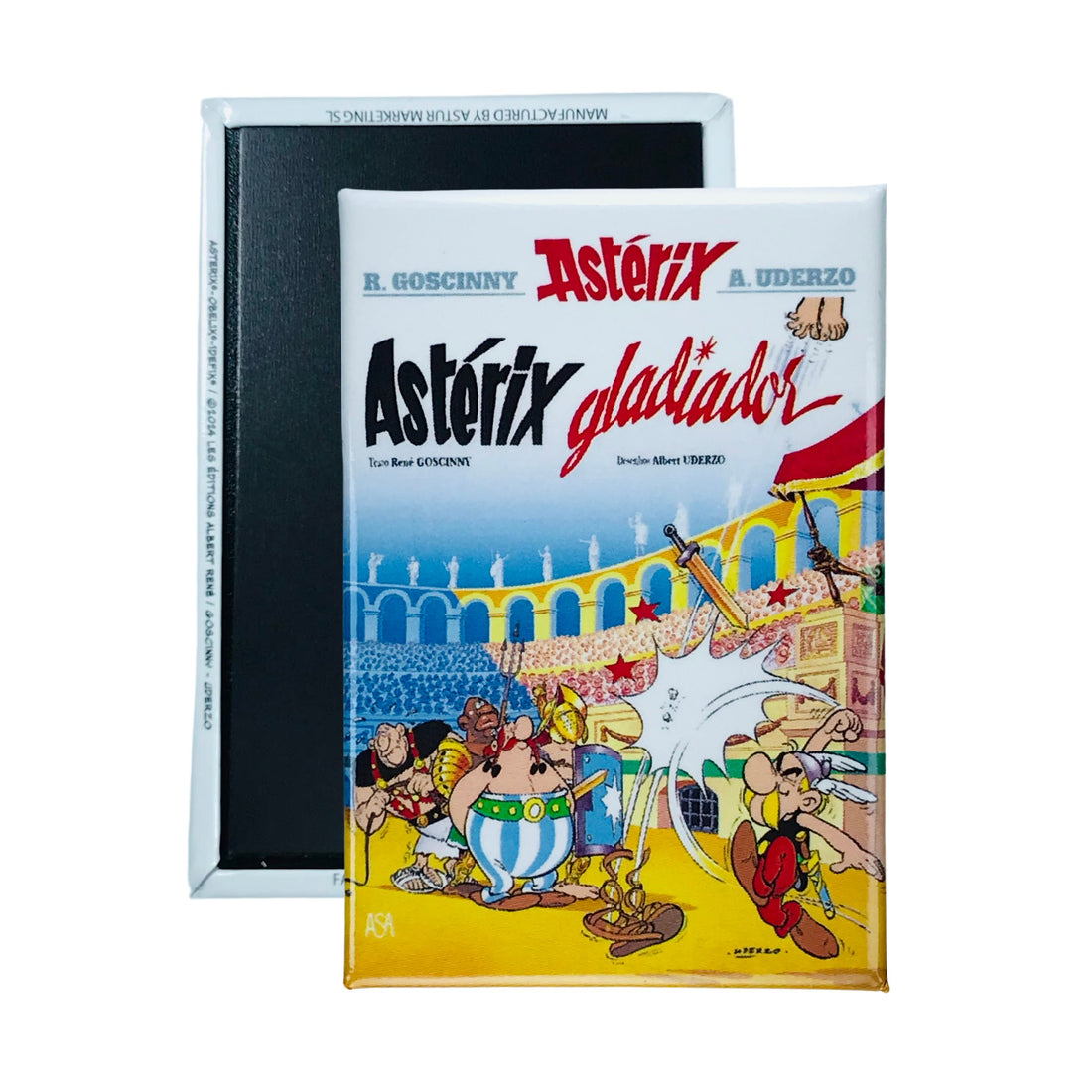 Iman © 4 - Astérix Gladiador - Portada Comic - Portugués - A#124