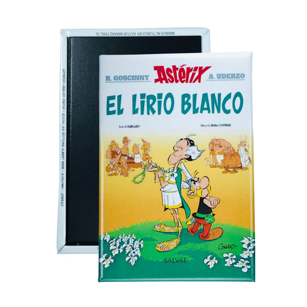Magnet © 40 - Astérix - Le Lys Blanc - Couverture BD - Espagnol - A#80