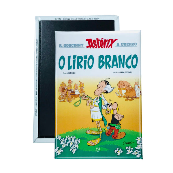 Magnet © 40 - Asterix - O Lírio Branco - Comic-Cover - Portugiesisch - A#160
