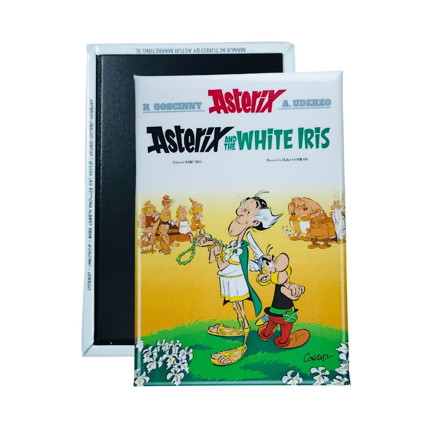 Iman © 40 Asterix And The White Iris Portada Comic Ingles A120