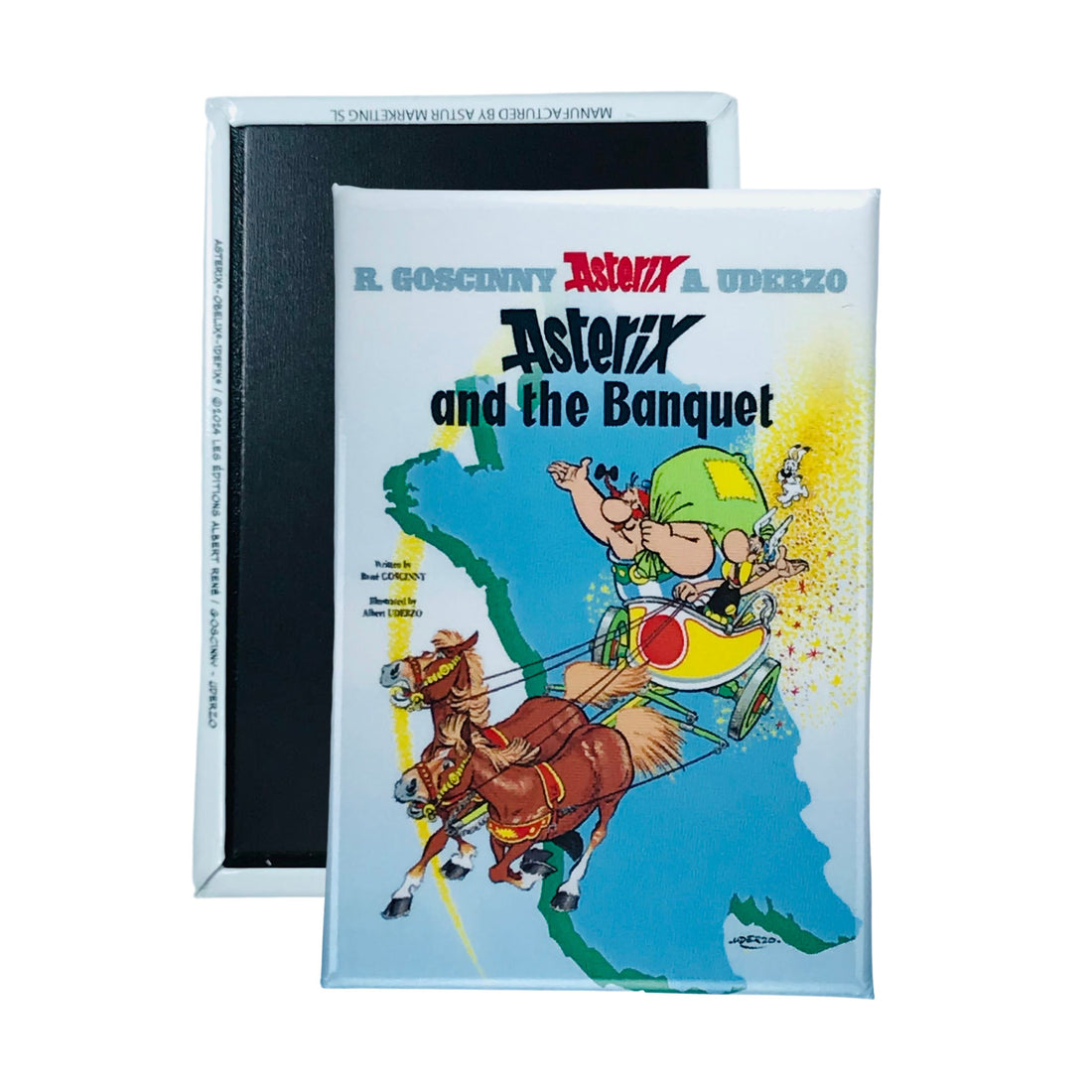 Iman © 5 - Asterix und das Bankett - Comic-Cover - Englisch - A#85