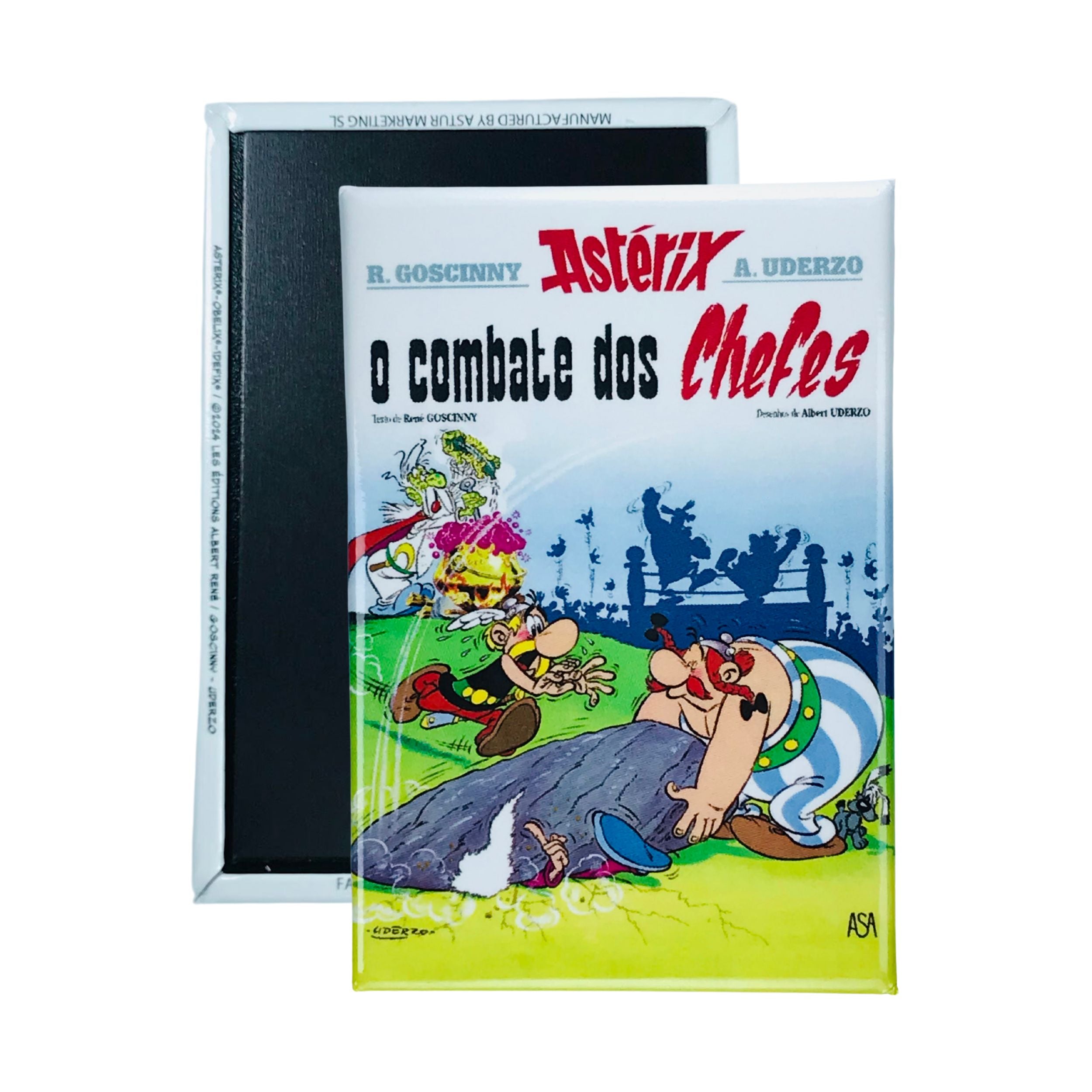 Iman © 7 Asterix O Combate Dos Chefes Portada Comic Portugues A127