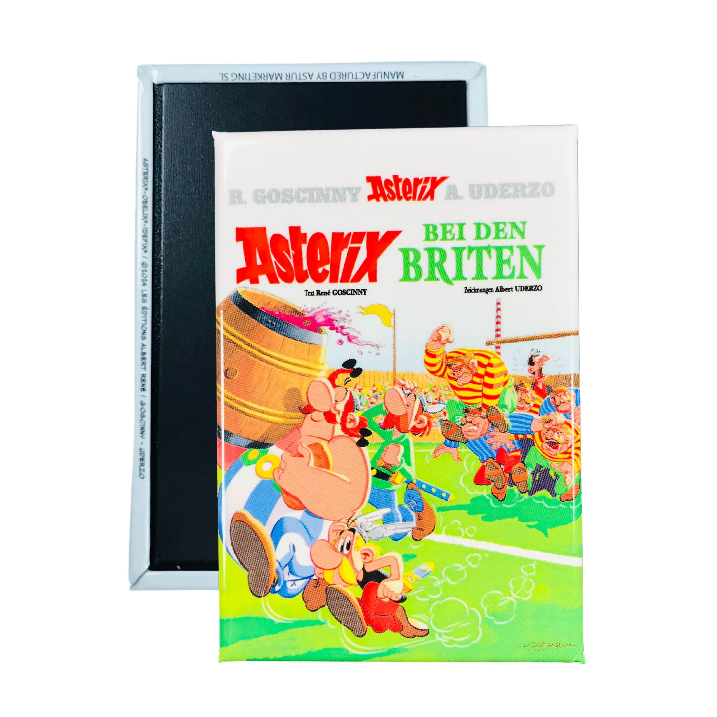 IMAN © 8 - Asterix bei den Briten - Portada Comic - Alemán - A#328