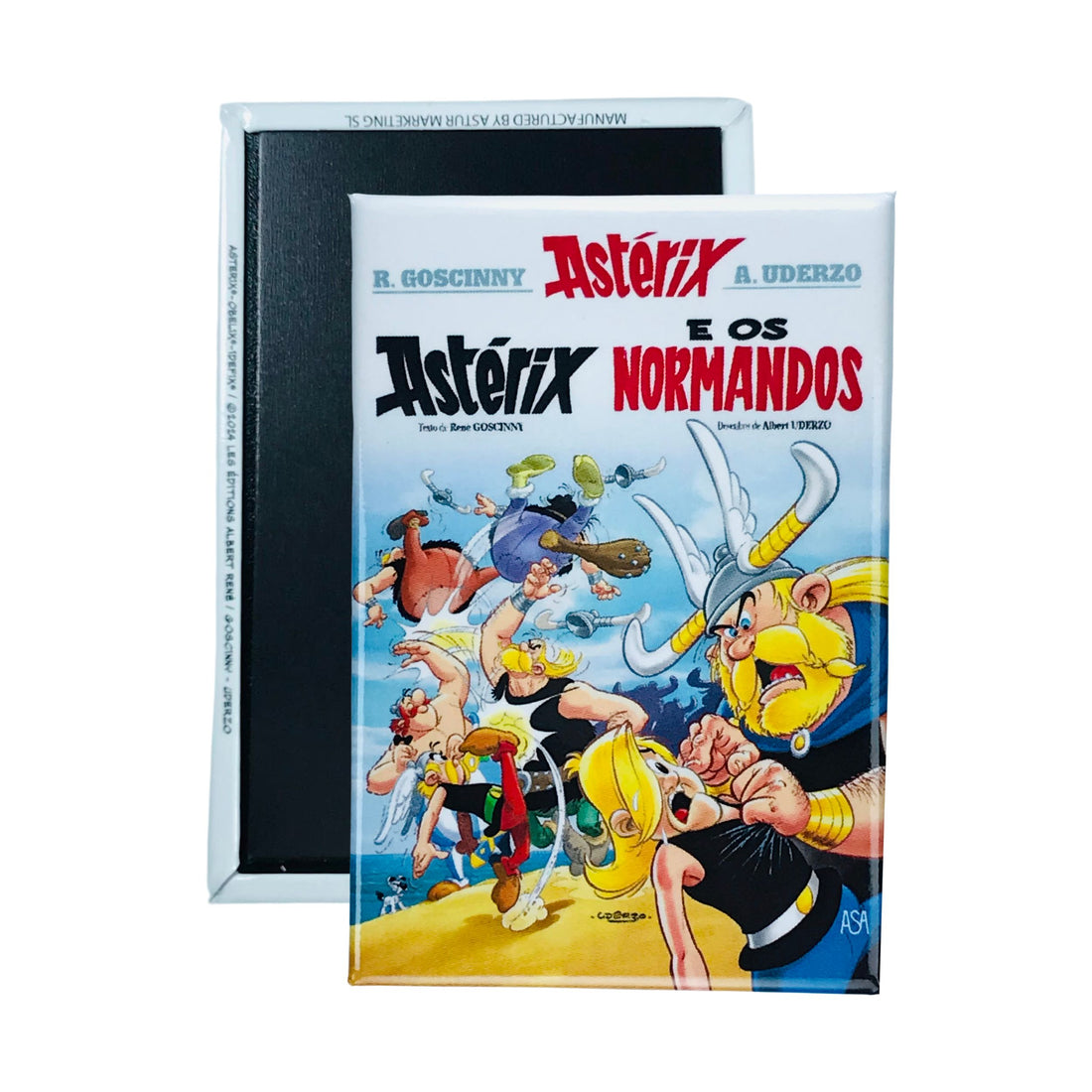 Magnet © 9 - Asterix und die Normannen - Comic-Cover - Portugiesisch - A#129