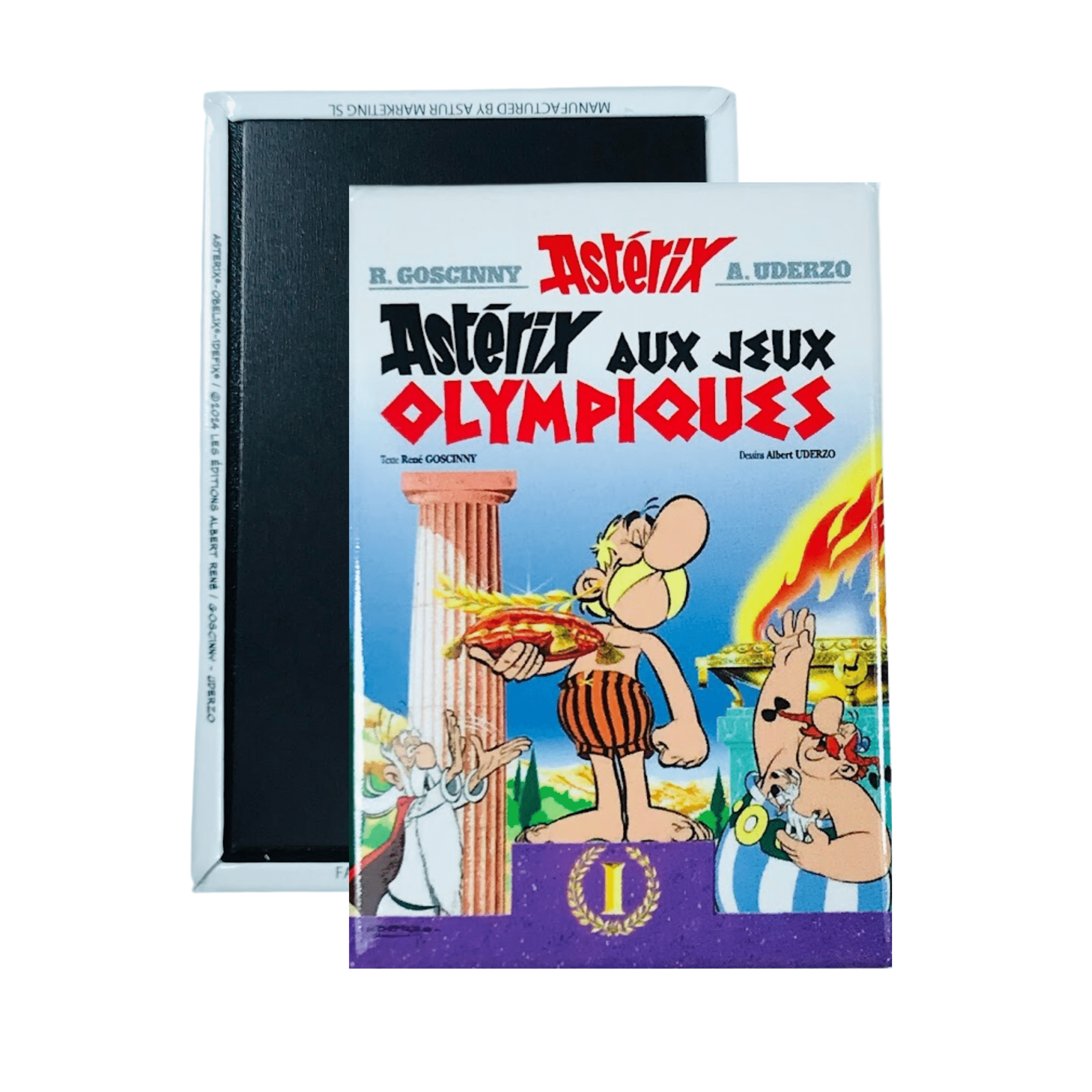 Iman © Asterix Portada Comic Asterix Aux Jeux Olympiques Frances