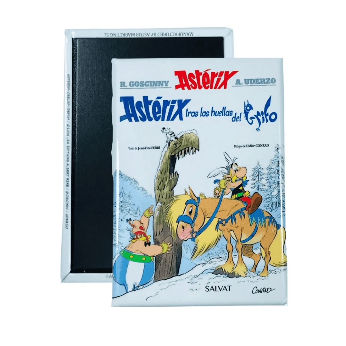 Magnet © 39 - Astérix sur les traces du Griffon - Couverture de bande dessinée – Espagnol - A#79