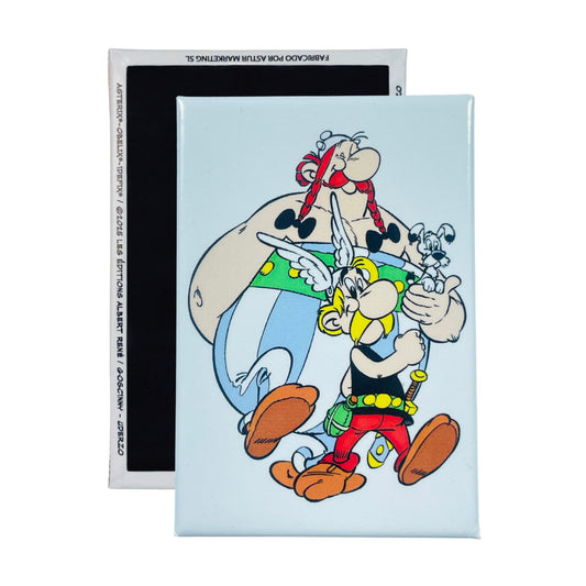 IMAN © Astérix, Obélix, Idefix caminando - B#72