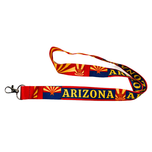 Lanyard Cinta Cuello Bandera Estado Arizona Usa L061