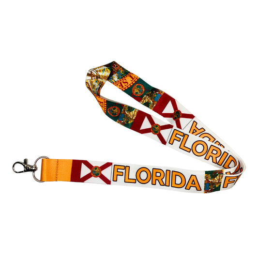 Lanyard Cinta Cuello Bandera Estado Florida Usa L068