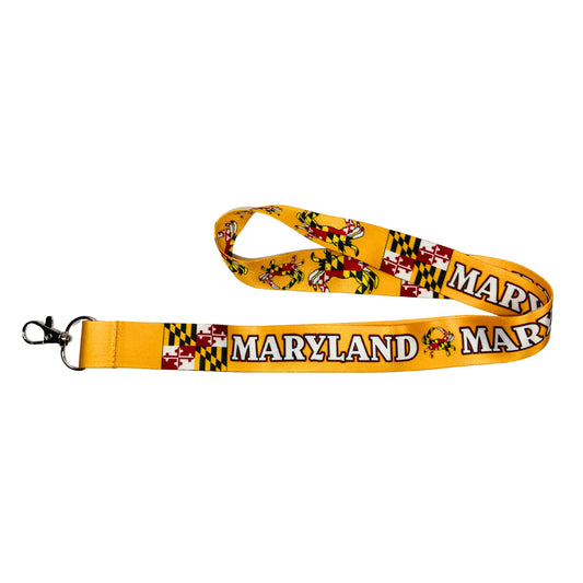 Lanyard Cinta Cuello Bandera Estado Maryland Usa L090