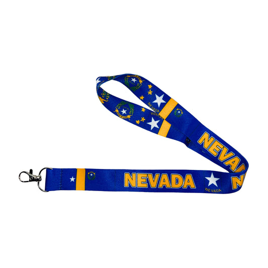 Lanyard Cinta Cuello Bandera Estado Nevada Usa L083