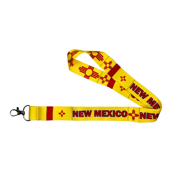 Lanyard - Neck Strap - New Mexico State Flag - USA - L086