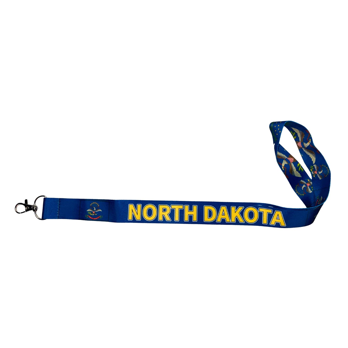 Lanyard Cinta Cuello Bandera Estado North Dakota Usa L106