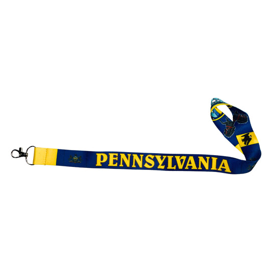 Lanyard Cinta Cuello Bandera Estado Pennsylvania Usa L092