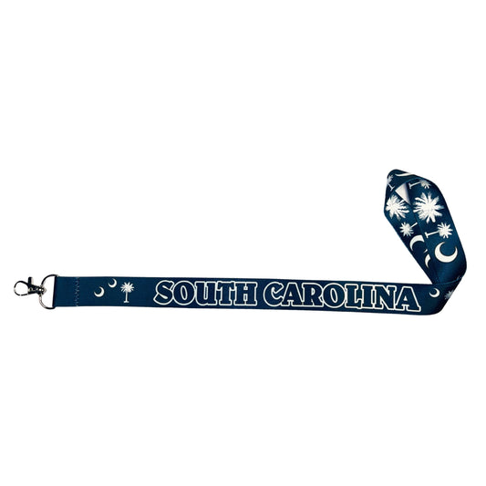 Lanyard Cinta Cuello Bandera Estado South Carolina Usa L094