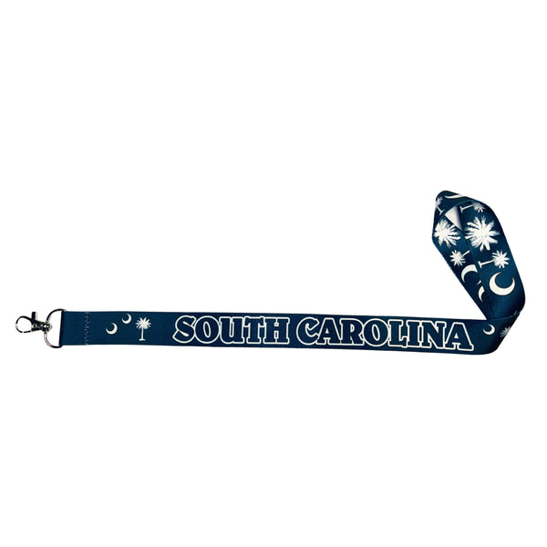 Lanyard - Neck Strap - South Carolina State Flag - USA - L094
