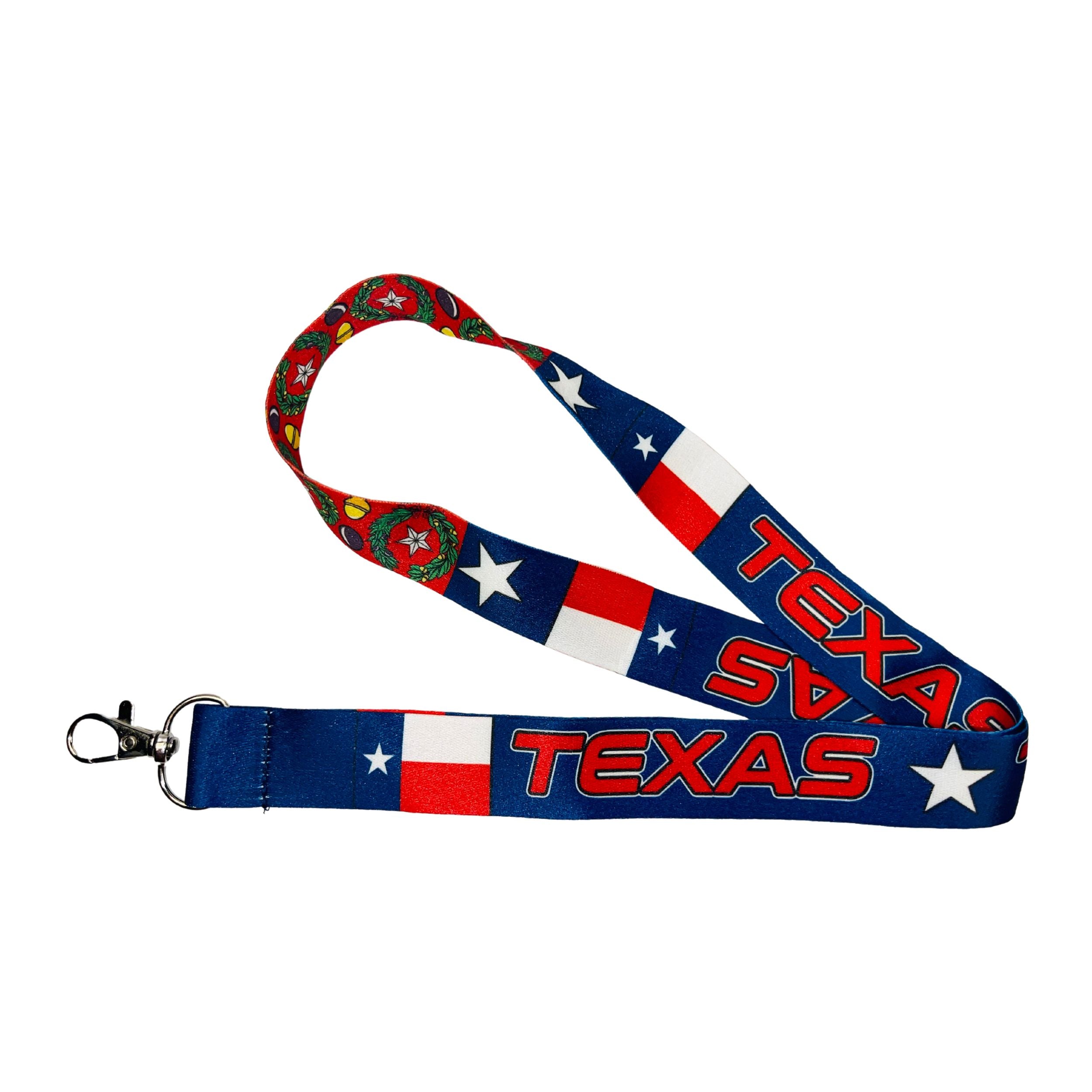 Lanyard Cinta Cuello Bandera Estado Texas Usa L096