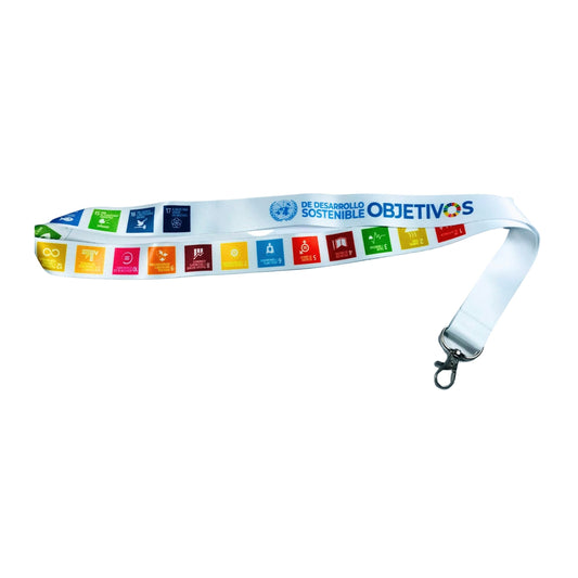 Lanyard Cinta Cuello Ods Desarrollo Sostenible Sdg L027