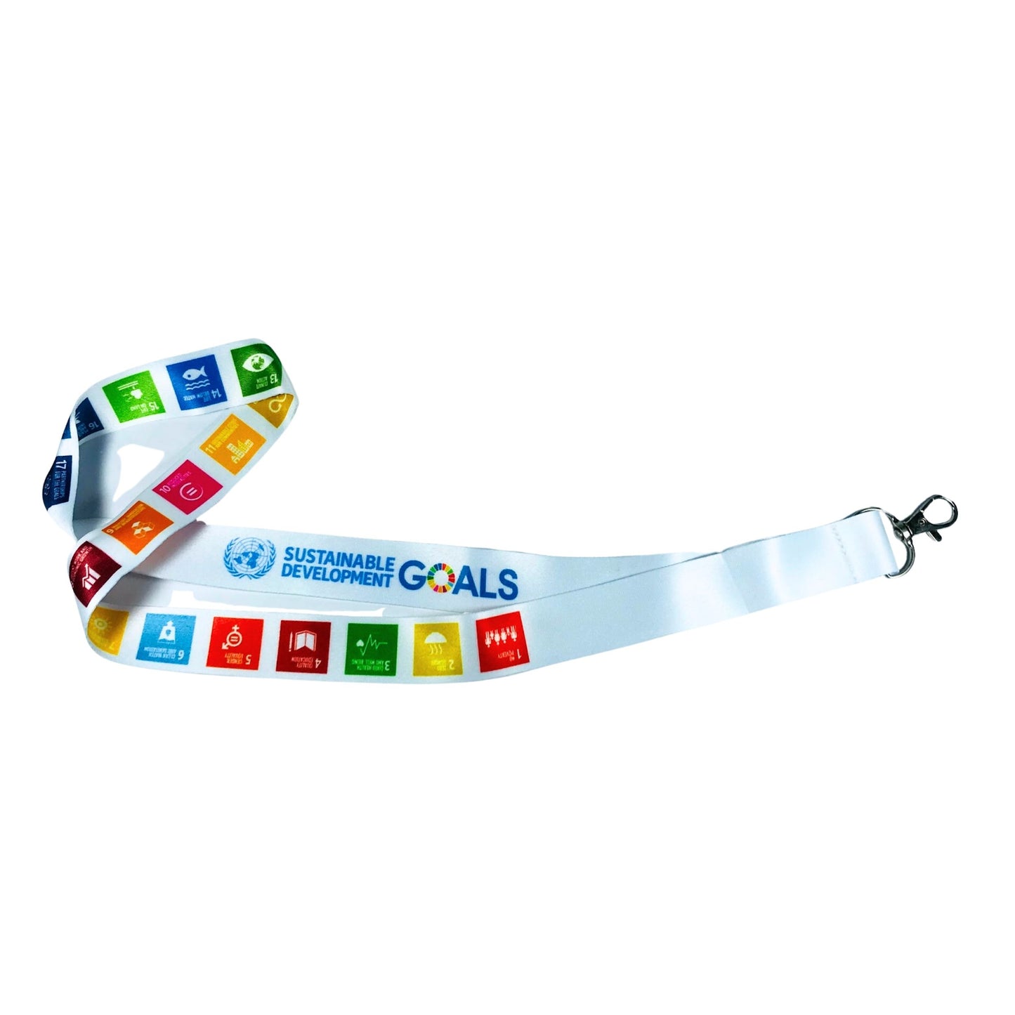 Lanyard - Neck Ribbon - Ods Sustainable development Goals Sdg - L026 ...