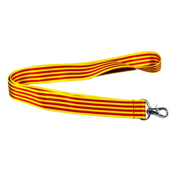Lanyard – Neck Strap – Flag of Catalonia – L043