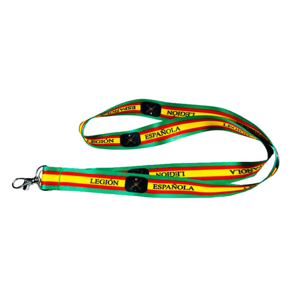 Lanyard – Cinta Cuello - Bandera Legion Española - L045