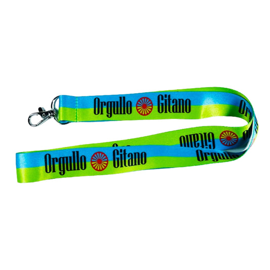 Lanyard – Cinta Cuello Bandera Orgullo Gitano L037