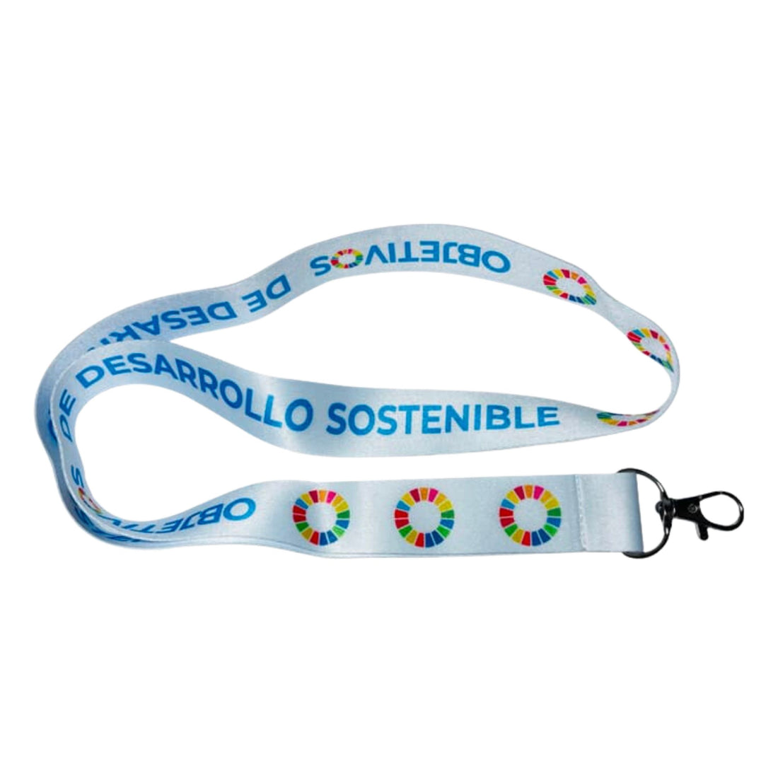 ランヤード – ネックストラップ - ODS 持続可能な開発 SDGs バージョン1 - L012