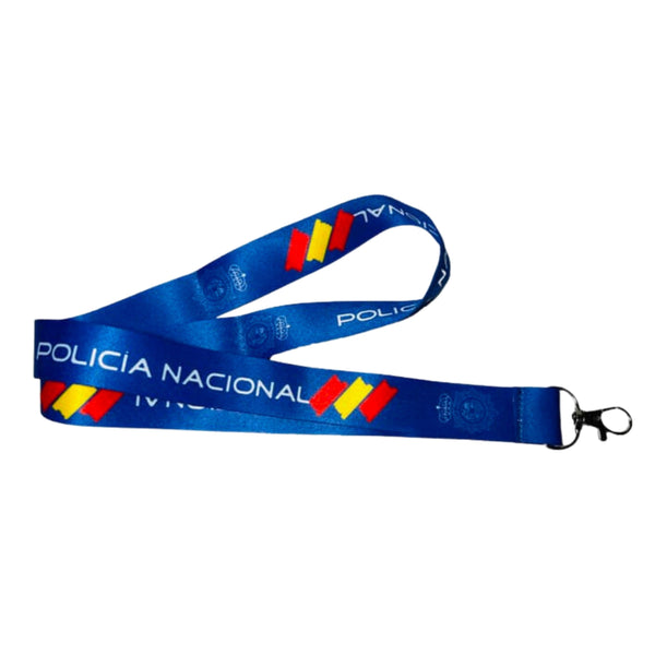 Lanyard – Neck Strap – National Police Spain – L009