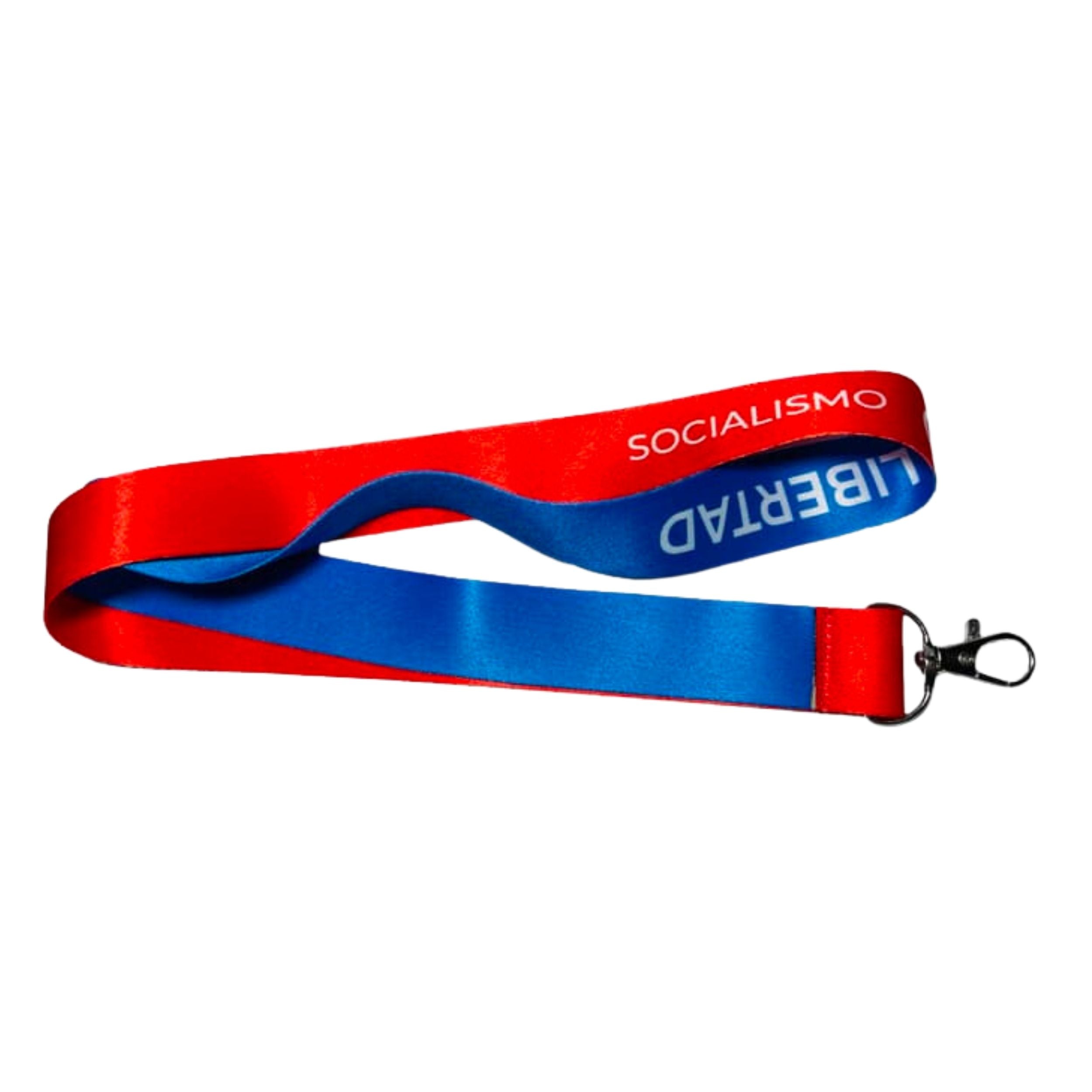 Lanyard – Cinta Cuello Pp Ayuso Madrid Socialismo O Libertad L024