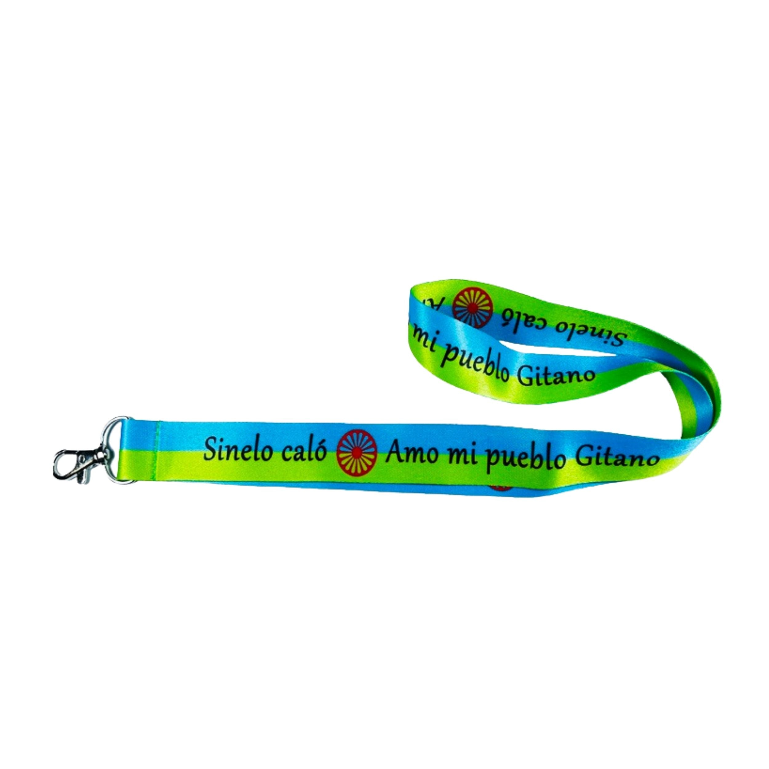 Lanyard – Cinta Cuello Sinelo Calo Amo Mi Pueblo Gitano L036