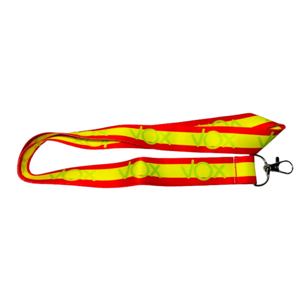 Lanyard – Neck Strap – Vox Spain Flag – L016