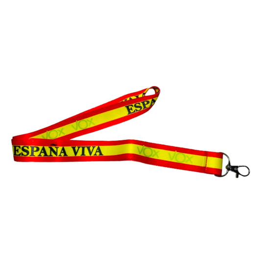 Lanyard – Cinta Cuello Vox Espana Viva L019