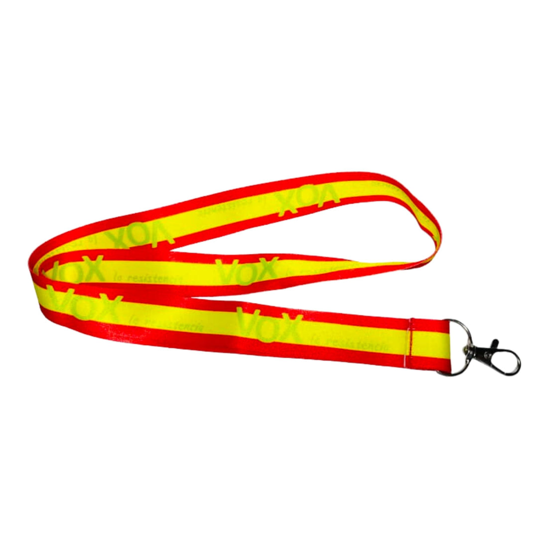 挂绳 – 颈带 - Vox La Resistencia 西班牙国旗 - L017