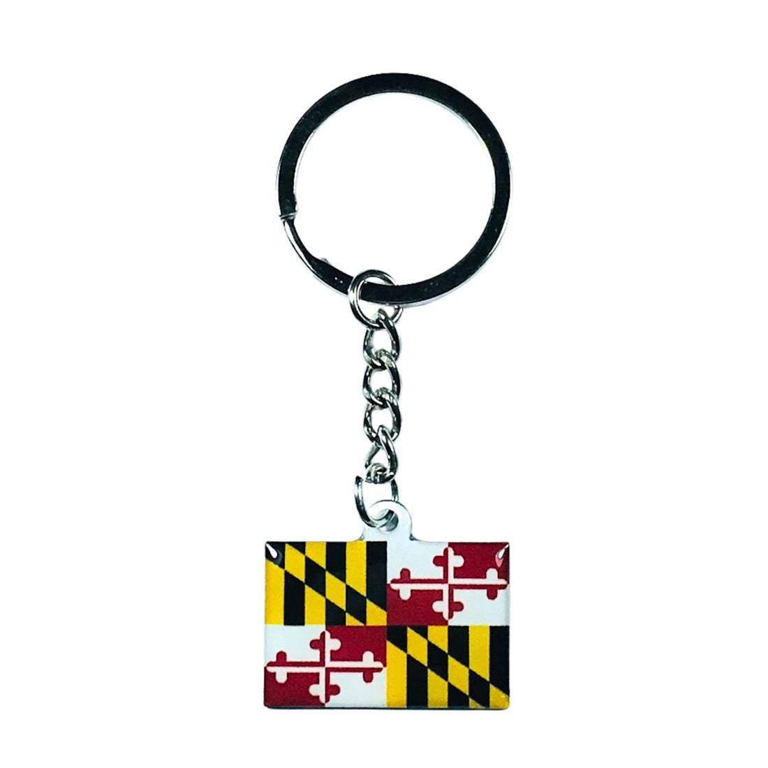 Llavero Metal - Bandera Estado  Maryland  - USA