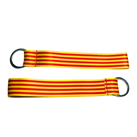 Llavero Tela Bandera De Cataluna K043