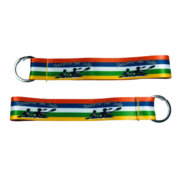 Fabric Keychain - Sella Descent Flag - K005