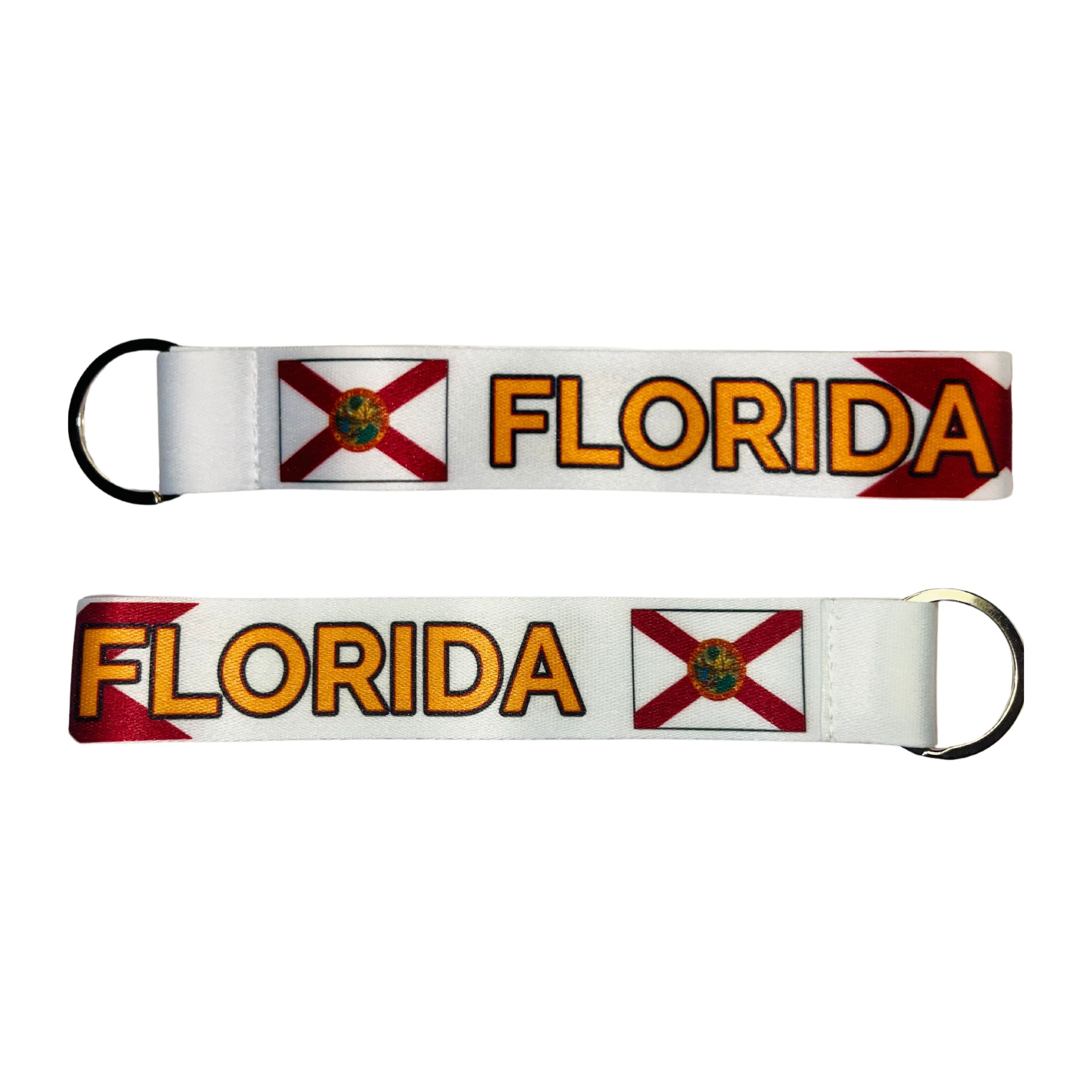 Llavero Tela Bandera Estado Florida Usa K068