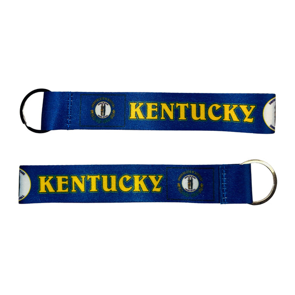 Fabric Keychain - Kentucky State Flag - USA - K076